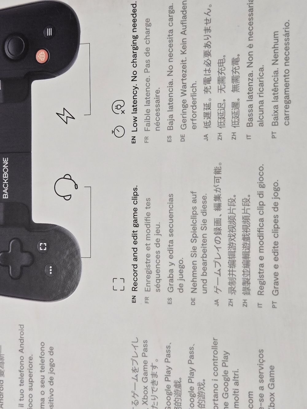 Backbone One Mobile Gaming Controller for Android and iPhone - Picture 3 of 7